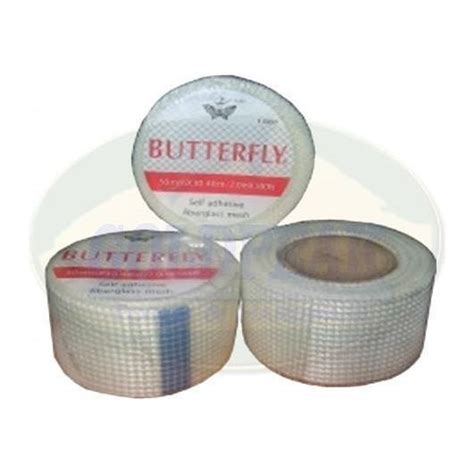 Butterfly Fiberglass Mesh Tape Self Adhesive .